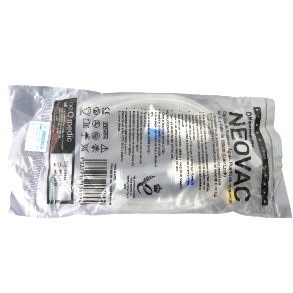 EQUIPO DE SUERO CON AGUJA NEOVAC X UNID